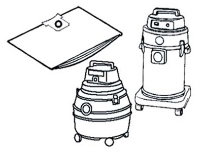 AQUAVAC PATTERN VACUUM PAPER BAG pack of