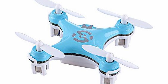 AQURE Quadcopter Drone RC Helicopter Quad Copter Toy Micro Mini Nano Size 3D Flip Air Light Show 6 Axis Gyro 4 Channels Radio Control CX-10 Mini 29MM 4CH 2.4GHz Gyro LED RC Quadcopter Orange