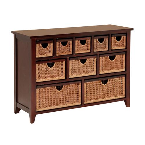 Arabica Dark 10 Drawer Chest 912.067