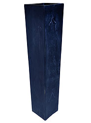 Black Resin Tall Planter