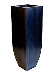 Black Zinc Planter Small