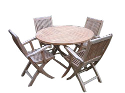 Elita Garden Table and Chairs Set