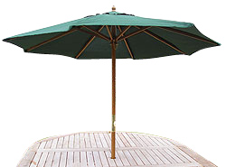 Garden Parasol 2.1M Green