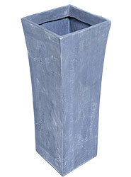 Lead Resin Flared Planter Small