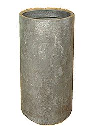 Lead Resin Straight Round Planter Small