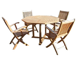 Porthcurno Garden Table and Chairs Set