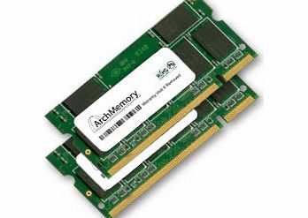 Arch Memory 4GB (2 x 2GB) RAM Memory for Dell Latitude Models D620 D630 D820 (DDR2-667, PC2-5300) 200p Upgrade
