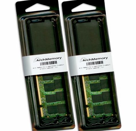 Arch Memory 4GB Memory RAM Kit (2 x 2 GB) for Dell Inspiron 15 (1525) Celeron 2.0GHz by Arch Memory