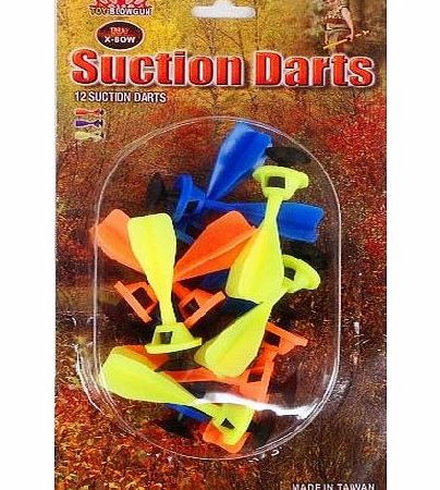 Archery World 12 Sucker darts for Toy Crossbow