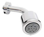 5 Spray Chrome Fixed Shower Kit