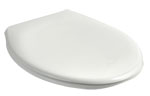 Convex Soft Close White Toilet Seat