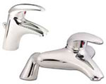 Genoa Bathroom Tap Pack 1 - Basin Mixer and Bath Filler