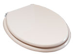 Soft Cream MDF Wooden Toilet Seat