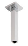 Square Chrome Ceiling Shower Arm