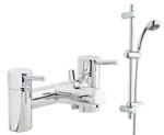 Toronto Deck Mounted Bath Shower Mixer Tap and Kit