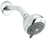 Tyoon 5 Spray Chrome Fixed Shower Kit
