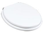 White MDF Wooden Toilet Seat