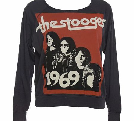 Ladies Iggy And The Stooges Raglan Sweatshirt