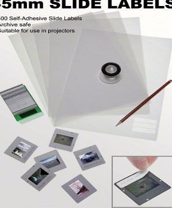 Archive 35mm Slide Labels - Self Adhesive x 500