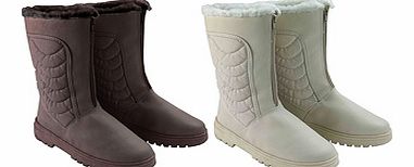 Arctic Boots with Ice Gripper Soles (2 Pairs -