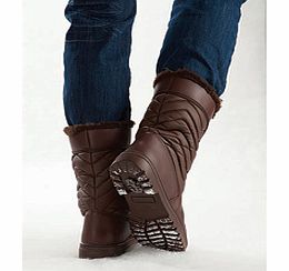 Arctic Boots with Ice Gripper Soles