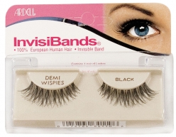 ARDELL LASHES ARDELL INVISIBANDS LASHES - DEMI WISPIES (BLACK)