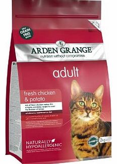 Arden Grange Adult Chicken Dry Cat Food 2 Kg
