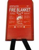 Ardenoak LARGE FIREBLITZ KITEMARKED TO BRITISH STANDARD FIRE BLANKET 1.2M X 1.2M