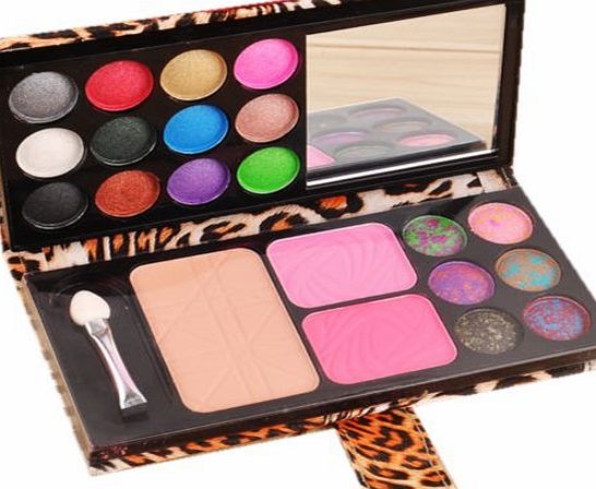 Ardisle 12 Colours Eyeshadow Eye Shadow Blusher Palette Kit Set Make Up Box Coloured