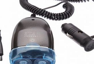 ARETAL Mini Car Razor Electric Rechargeable Male Two Heads Bicyclic Shaver