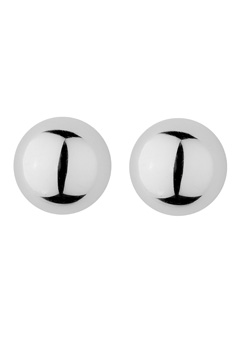 Silver 8mm Ball Earrings