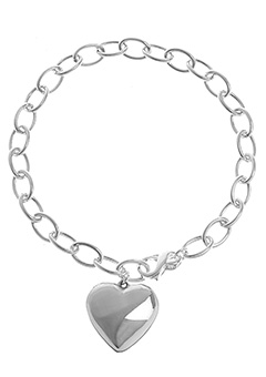Argent Silver Heart Bracelet BA99442