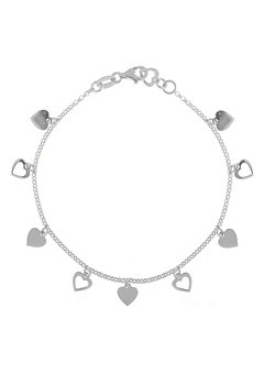 Argent Silver Heart Bracelet