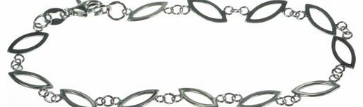 Argenti di Lusso Contemporary 925 Sterling Silver Ladies Bracelet - 19cm*5mm