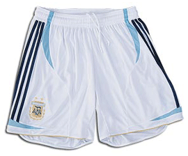 Argentina Adidas Argentina away shorts 06/07