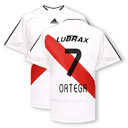 Argentinian teams Adidas 06-07 River Plate home (Ortega 7)