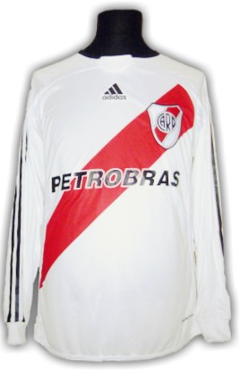 Argentinian teams Adidas 06-07 River Plate L/S home