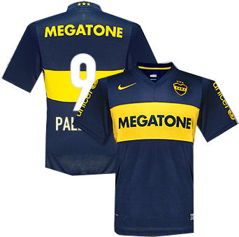 Nike 09-10 Boca Juniors home (Palermo 9)