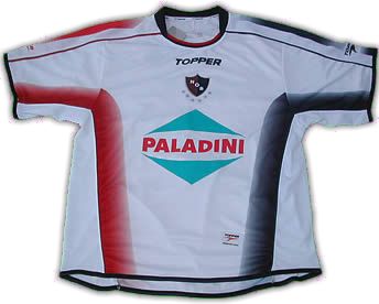 Argentinian teams Topper Newells Old Boys away 06/07