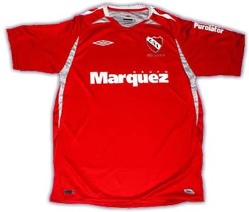 Umbro 07-08 Independiente home