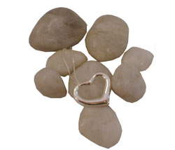 Argento Large Tiffany heart necklace