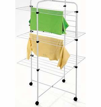 Argos 20m Small Tower Indoor Clothes Airer