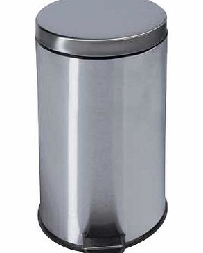 Argos 30 Litre Kitchen Pedal Bin - Silver