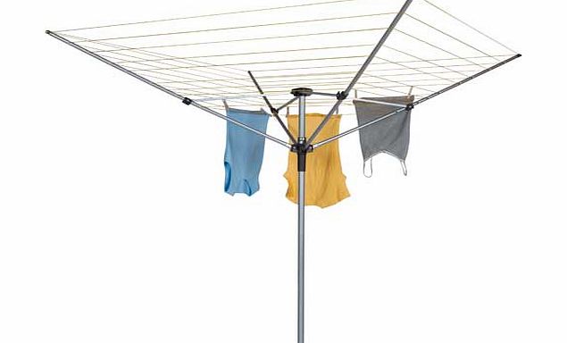Argos 45m 4-Arm Outdoor Rotary Airer