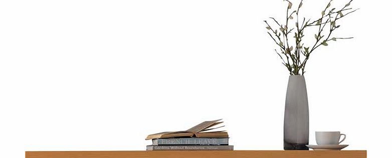 Argos 80cm Floating Shelf - Beech Effect