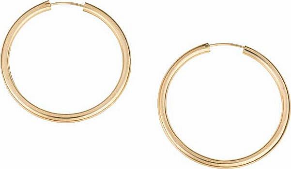 Argos 9ct Gold Hoop Earrings