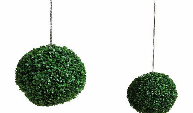 Argos Artificial 30cm Topiary Grass Balls - Pack of 2