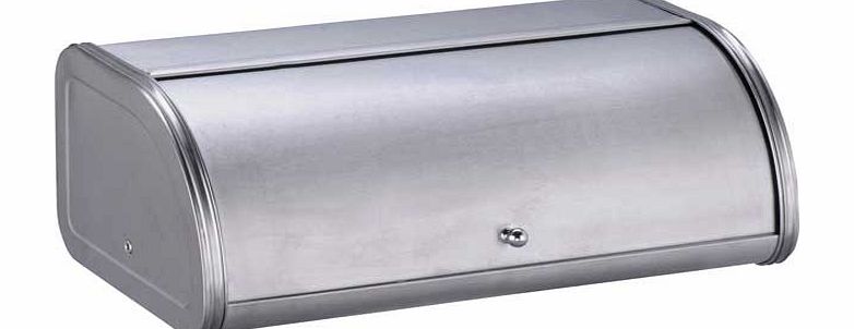 Argos Brushed Stainless Steel Bread Bin