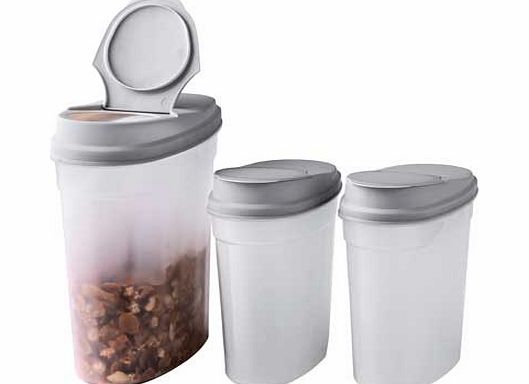 Argos Clip Fresh Plastic Food Containers - Pack of 10