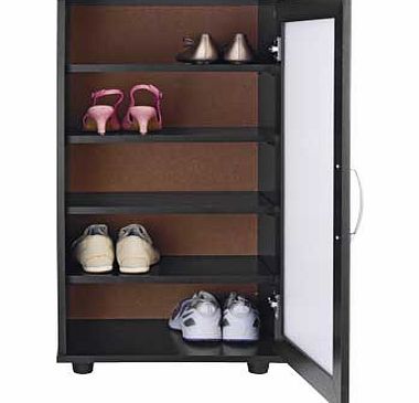 Argos Contemporary Shoe Storage Cabinet - Black